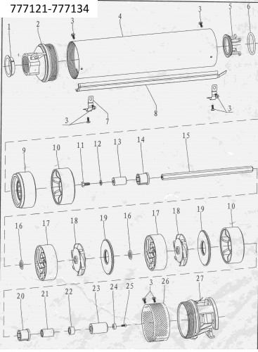 Насос відцентровий DONGYIN 4SDm4/10