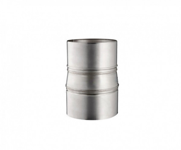 Переходник дымоходный одностенный d350 AISI 304 0,5 мм