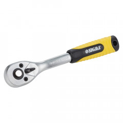 Ключ-трещотка с изогнутой ручкой SIGMA 150мм