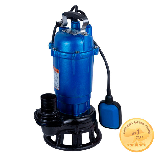 Насос каналізаційний AQUATICA 1.1 кВт 340л/хв з ножем