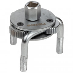 Съемник масляного фильтра SIGMA 70-130мм