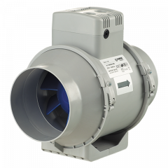 Осьовий вентилятор Blauberg Turbo 125 max чорний