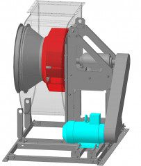 Вентилятор ВЦ 4-75 №12,5 (18,5/1000), исп. №5