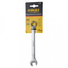 Ключ рожково-накидной SIGMA 13мм с подвесом