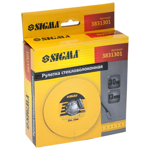 Рулетка SIGMA 30мx13мм