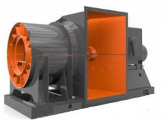 Вентилятор шахтный реверсивный осевой одноступенчатый ВО-24/14ДР-1000