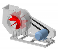 Вентилятор пылевой ВЦП 5-45 (ВРП) №8 (22/1500), исп. №5